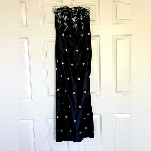 Jessica McClintock Dresses & Skirts - Jessica McClintock for Gunne Sax Millennium 2000, Strapless Dress, Black, size 5